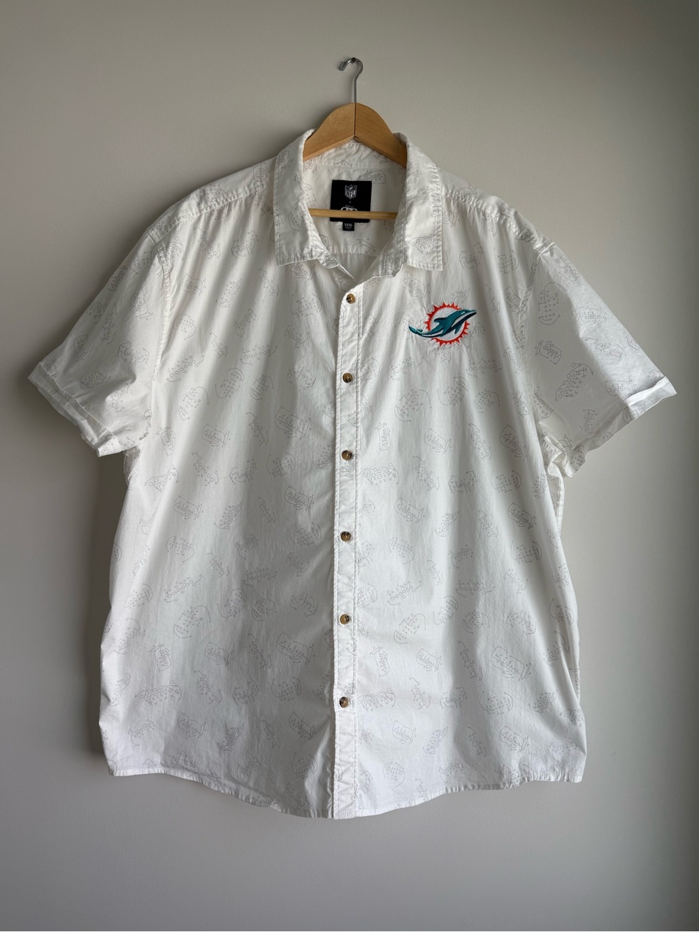 Miami Dolphins Darius Rucker Playbook Shirt Men’s 3XL